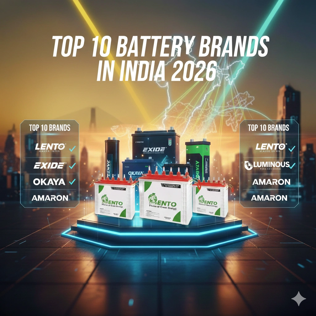 Top 10 Battery Brands in India 2026